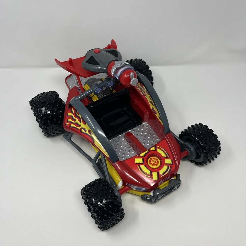 2001 Fisher Price Rescue Heroes Dune Buggy w/ Detachable Raft‎ Complete
